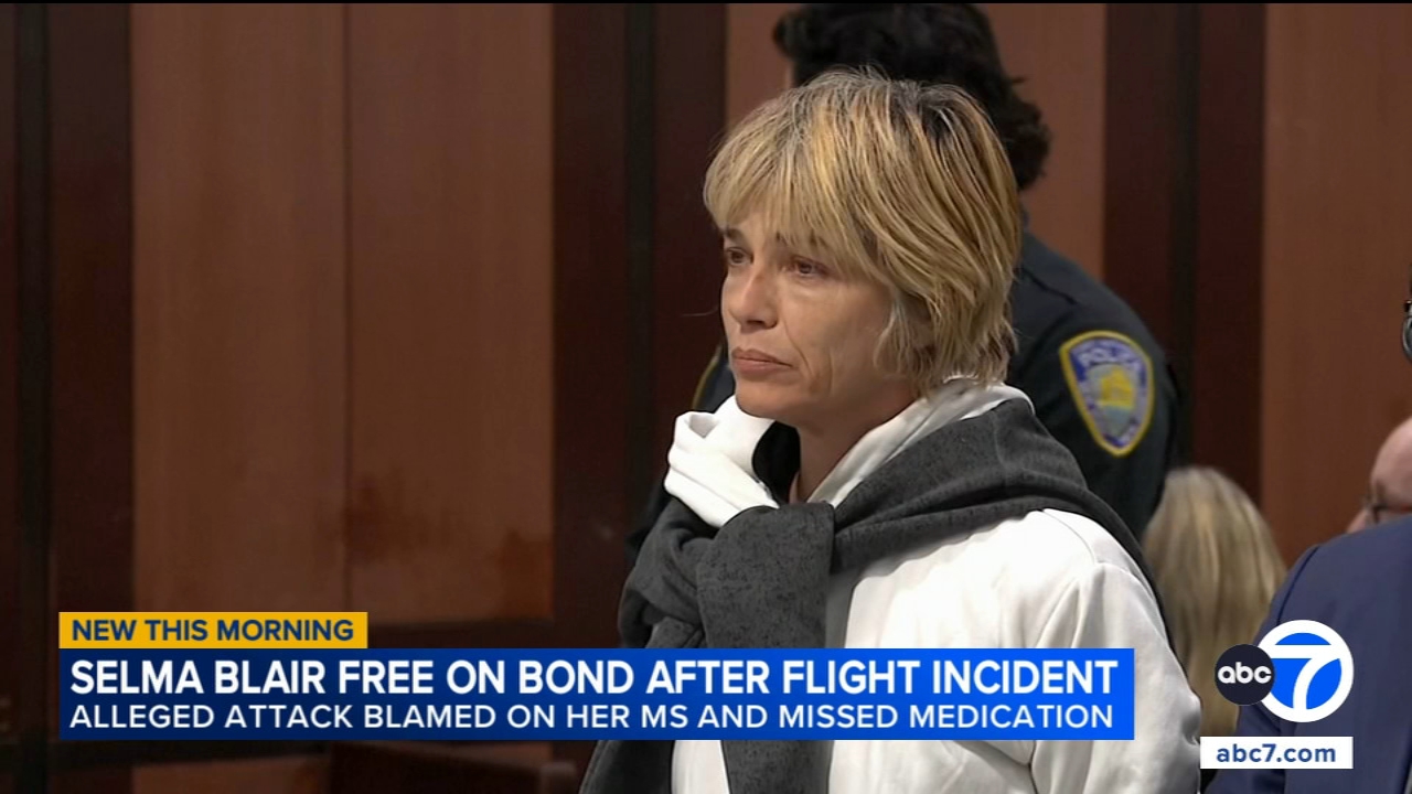 Selma Blair apologizes in video weeks after arrest: 'I take this very seriously'
       — WABC-TV Eyewitness News (ABC7 NY)