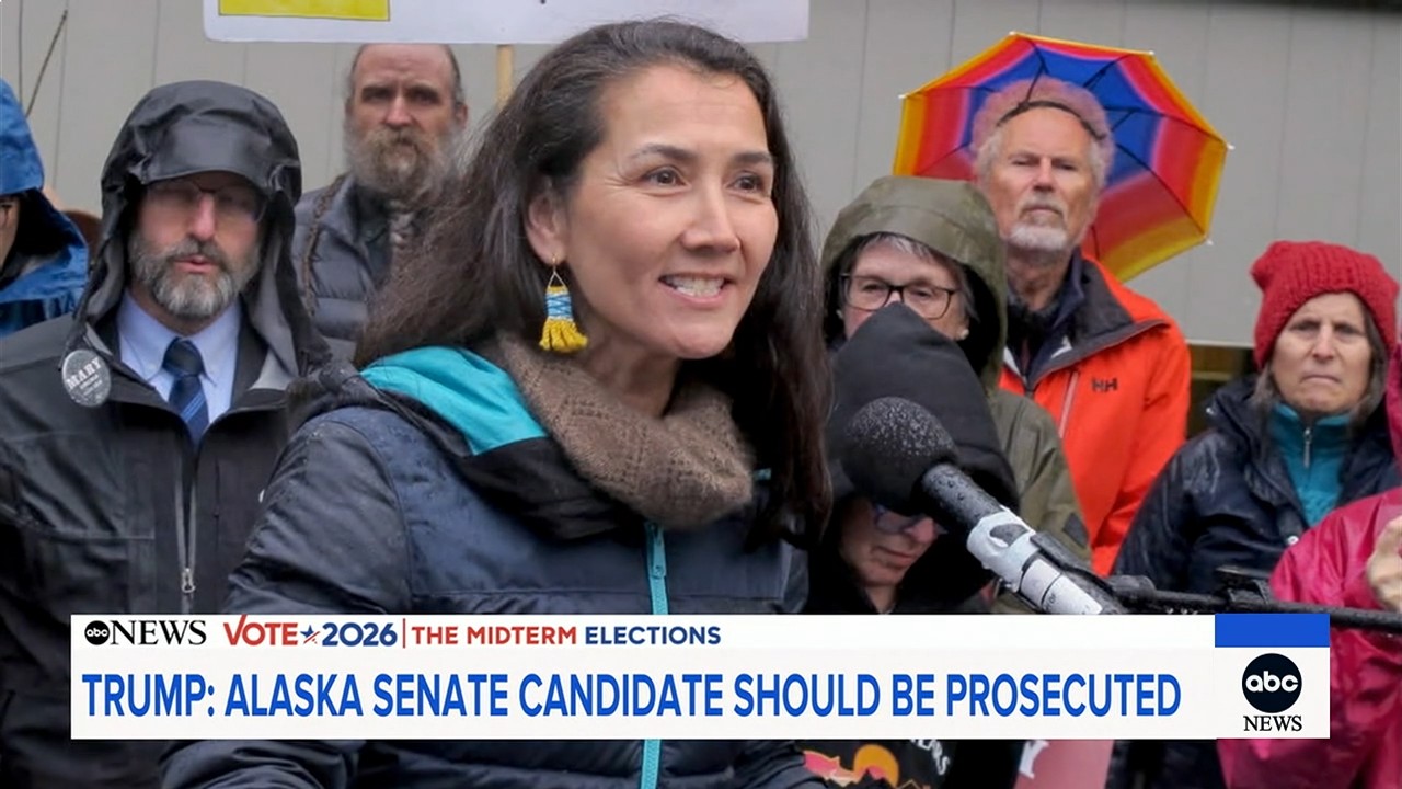 Alaska Democratic Senate candidate Mary Peltola's campaign under fire after report that it recruited second Dan Sullivan for Alaska Senate race
— WABC-TV Eyewitness News (ABC7 NY)