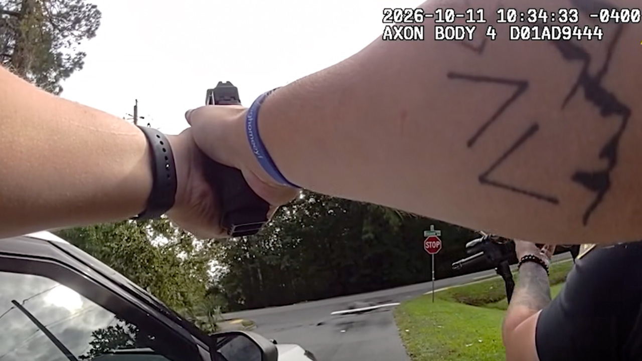 Police body cam video captures fatal shooting of armed woman who fired at patrol vehicle — FOX 5 NY (WNYW)